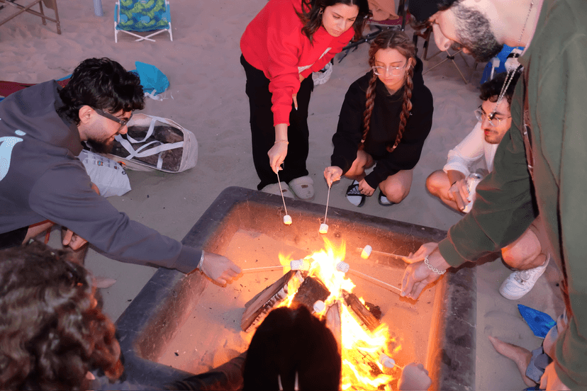 Image from Beach Bonfire & Worship Night