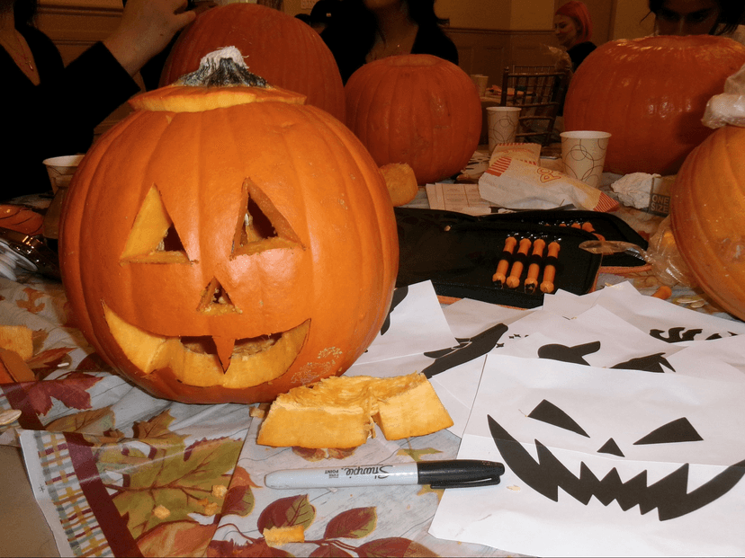 Image from Pumpkin Carving & Paint Night